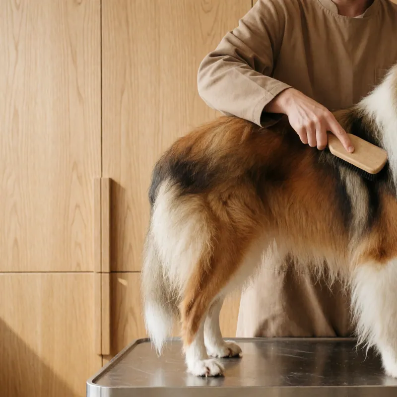 A doodle whose coat has quietly got away from you — Woodside Pet Grooming, Woodside, Queens, NY
